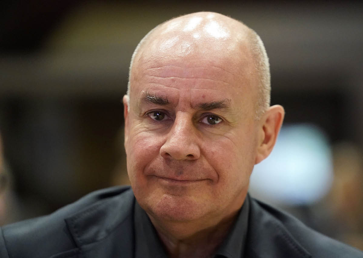 SOELDEN, AUSTRIA - OCTOBER 22: John Eliasch during the Audi FIS Alpine Ski World Cup FIS FORUM on October 22, 2022 in Soelden, Austria  (Photo by Michel Cottin Agence Zoom)